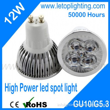 High power 4W GU10 led spot lamp